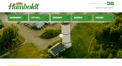 Desktop Screenshot of humboldt.ca