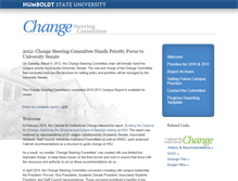 Tablet Screenshot of change.humboldt.edu